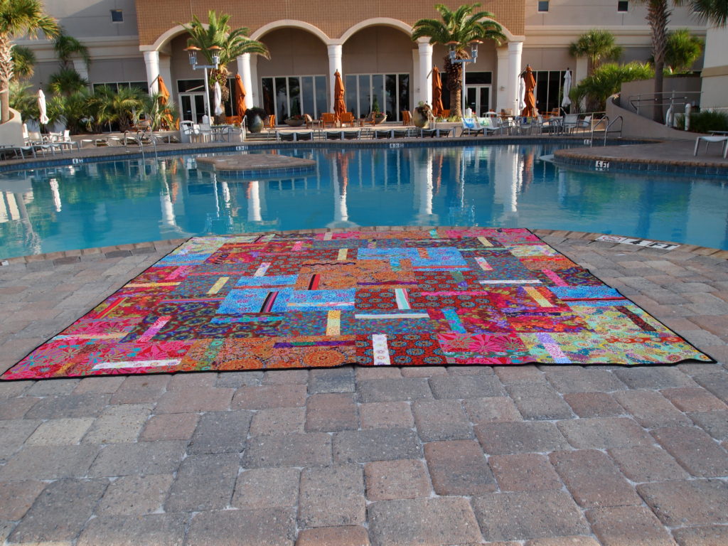 Quilting at the Beach