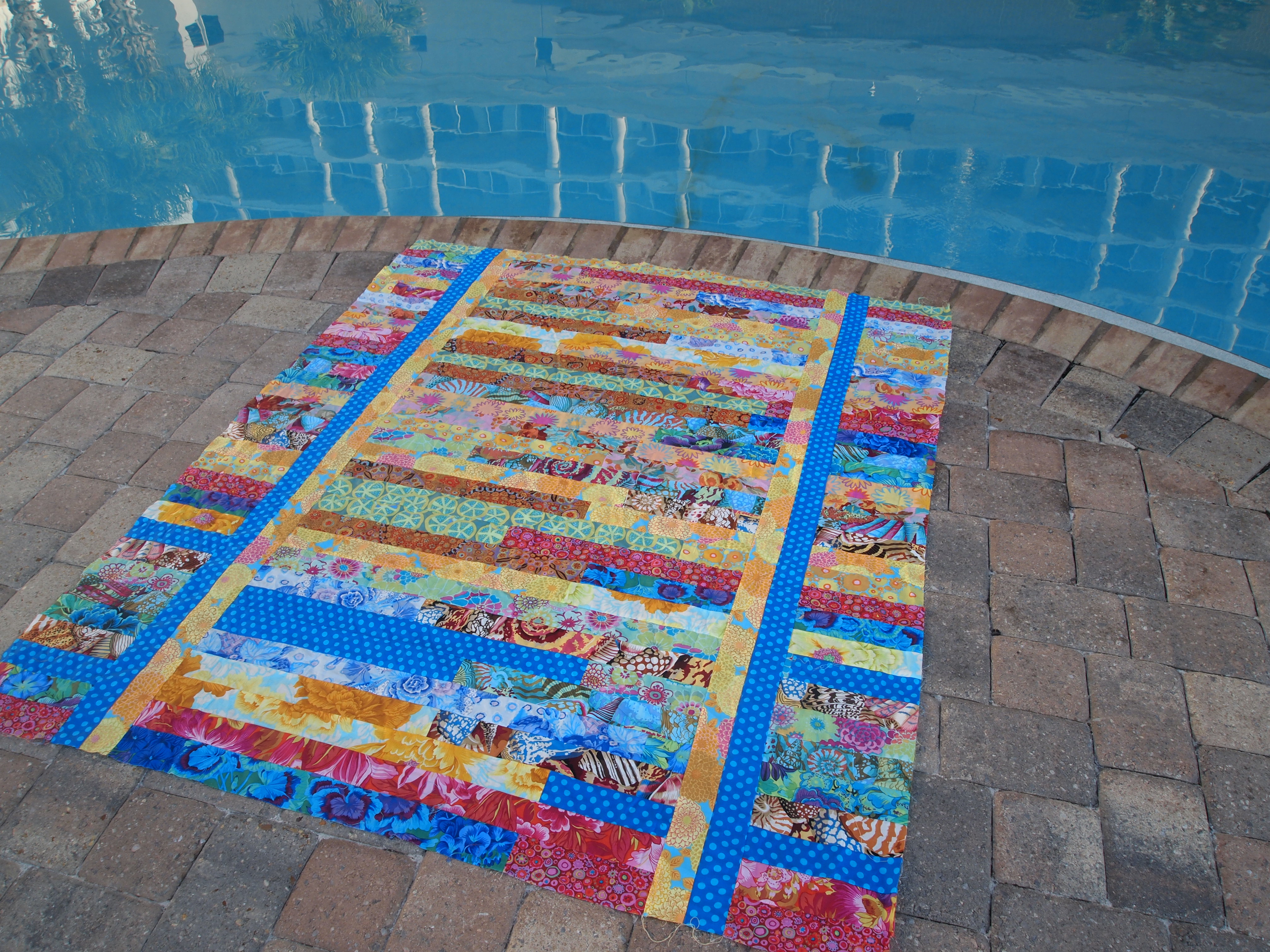 Image of Bright Potato Chip Quilt