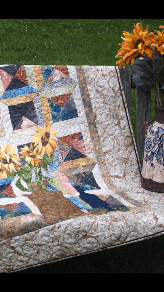 Image of Quilt with Flange