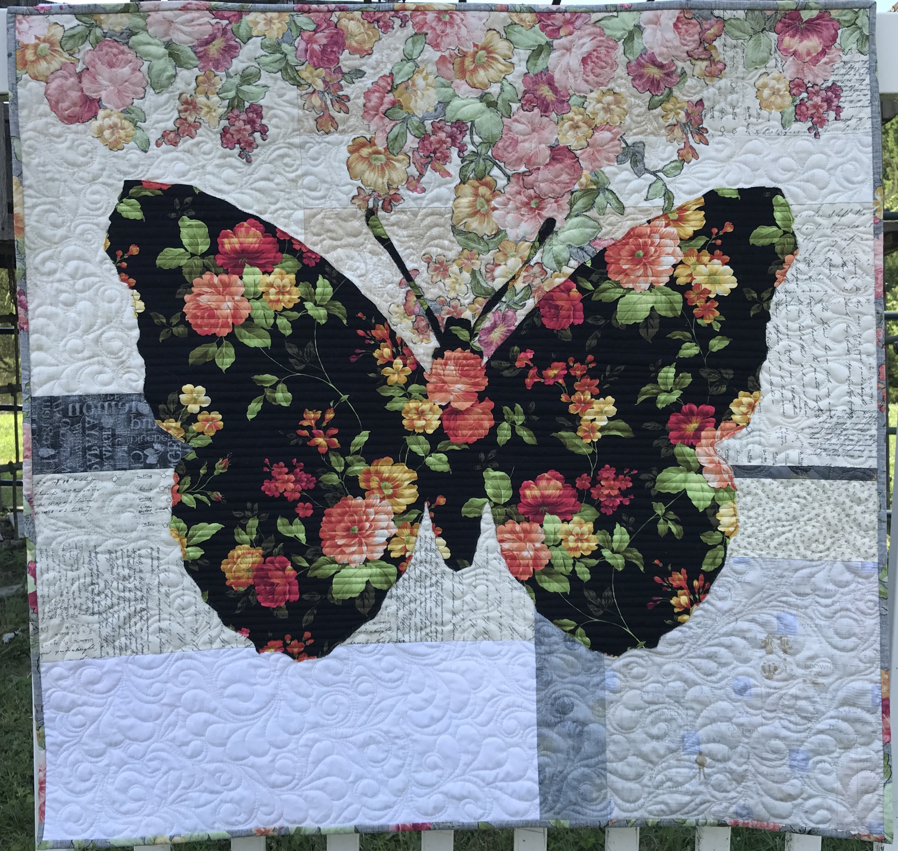 Image of butterfly quilt