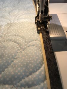 Image of Machine Stitching on Binding