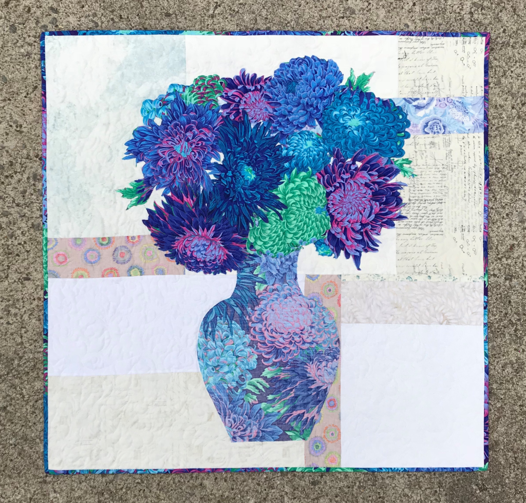 Image of Vase and Bouquet Quilt