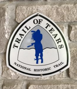 Image of Trail of Tears Sign