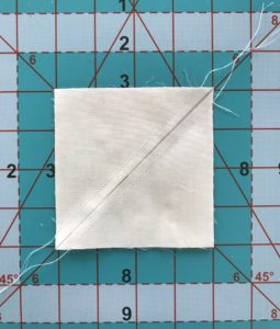 Image of Block with Stitching