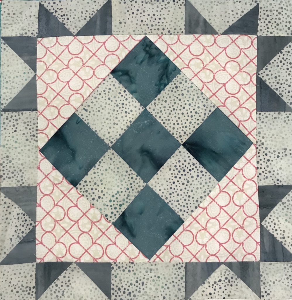 Image of Eagle's Nest Quilt Block