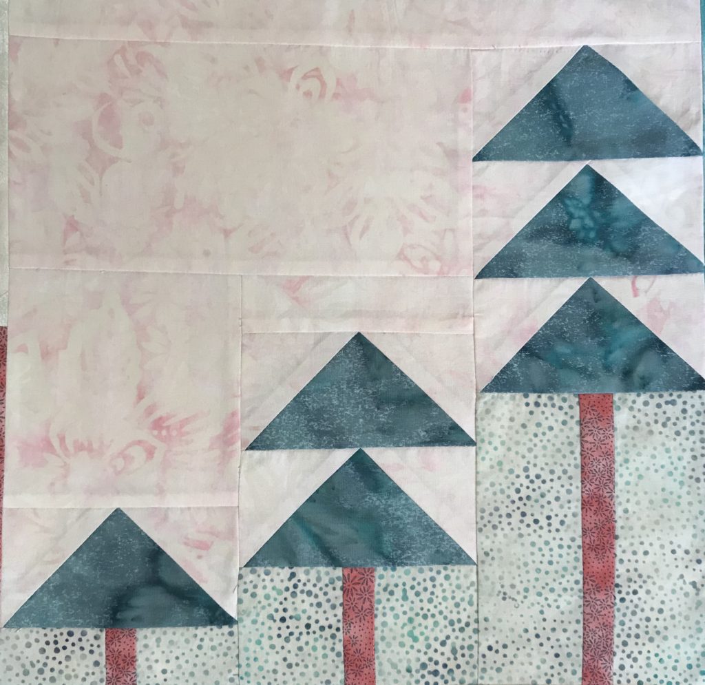 Image of Tree Quilt Block