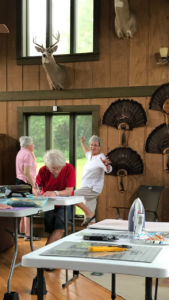 Image of Quilters by Window