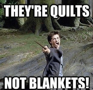 Image of quilt or blanket meme