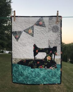 Image of Quilt Hanging Outsides