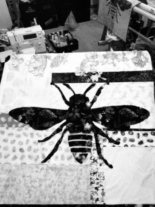 Image of Black and White Quilt Photo
