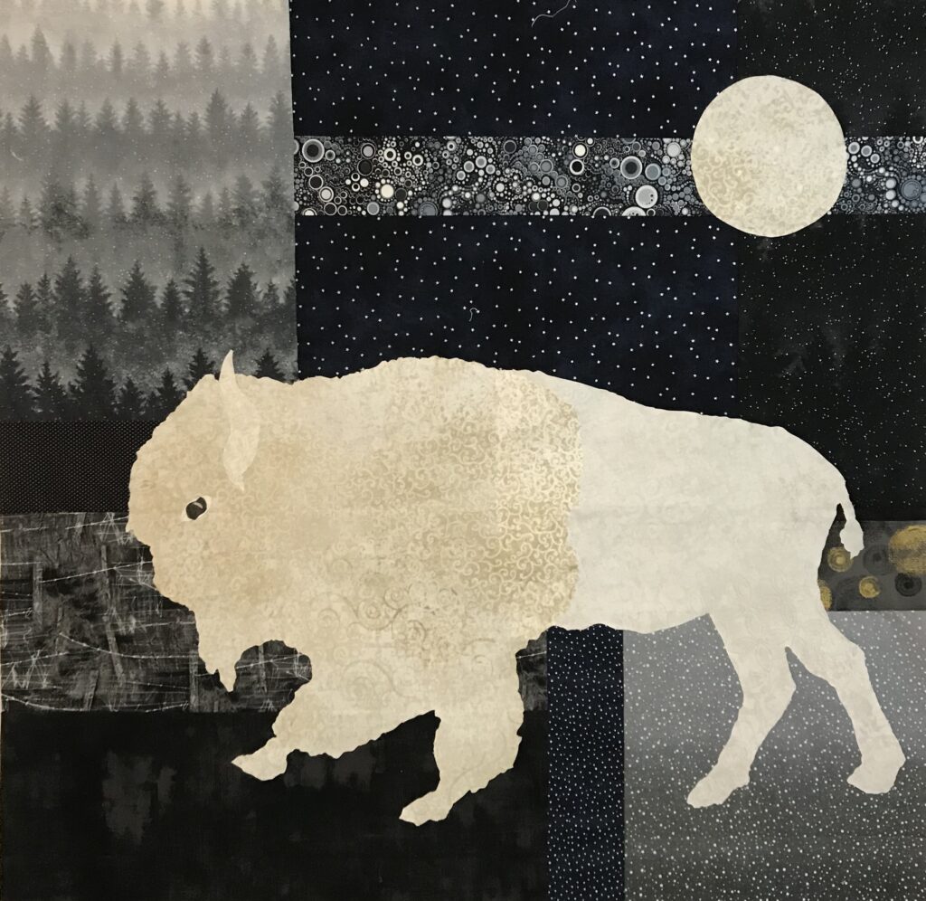 Image of White Buffalo quilt.