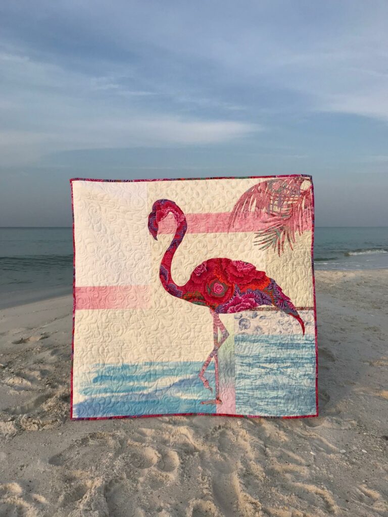 Image of Fiona Quilt at Beach