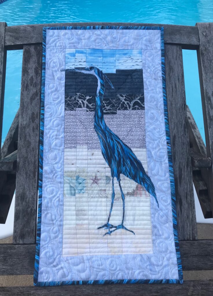 Image of Quilt of Crane