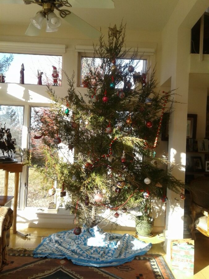 Image of Tree with Quilt