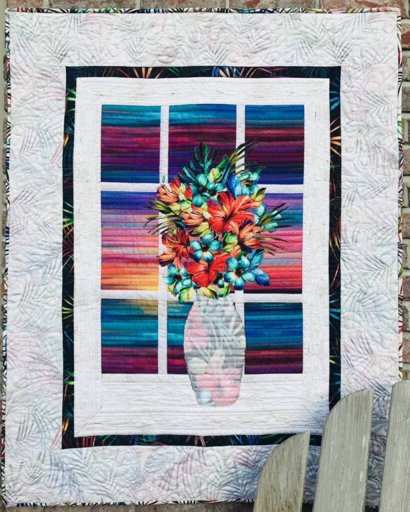 Image of Tropical Sunset Quilt