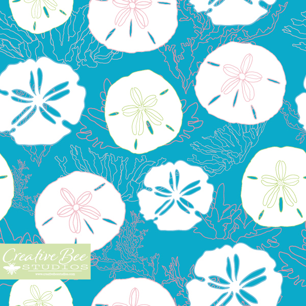 Image of sanddollar fabric