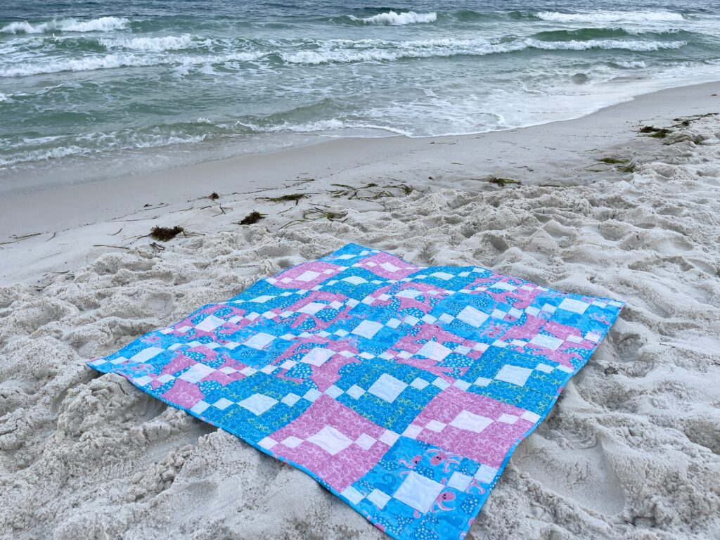 Image of Seashore Friends quilt