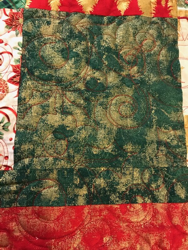 Christmas quilting motifs