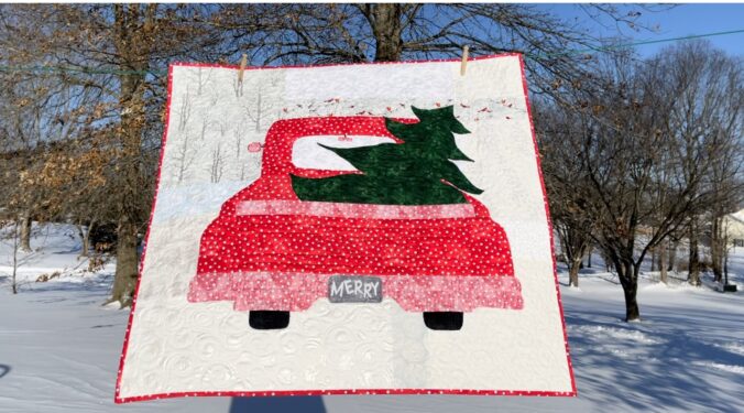 Red Truck Quilt Pattern