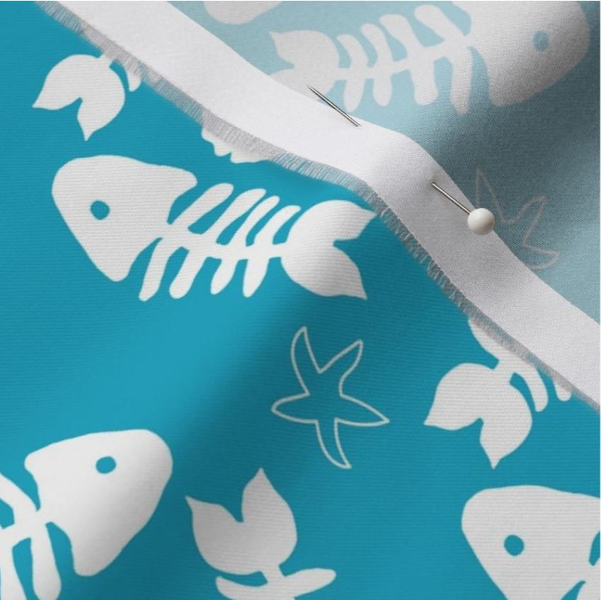 Fishbone Dance fabric on Spoonflower